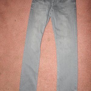 Aeropostale Womens Rhinestone Pockets Skinny Fit Jeans